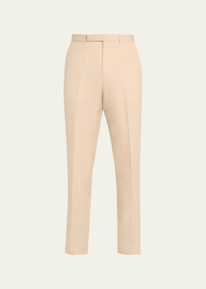 Men's Wool-Linen Trofeo Summer Trousers 1