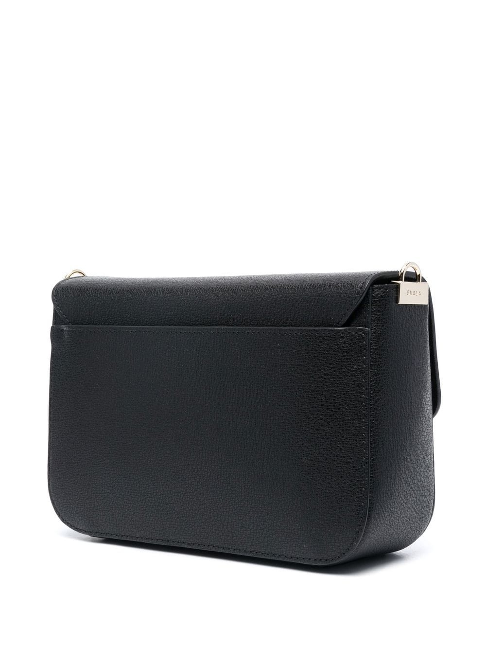 leather logo-strap crossbody bag - 3