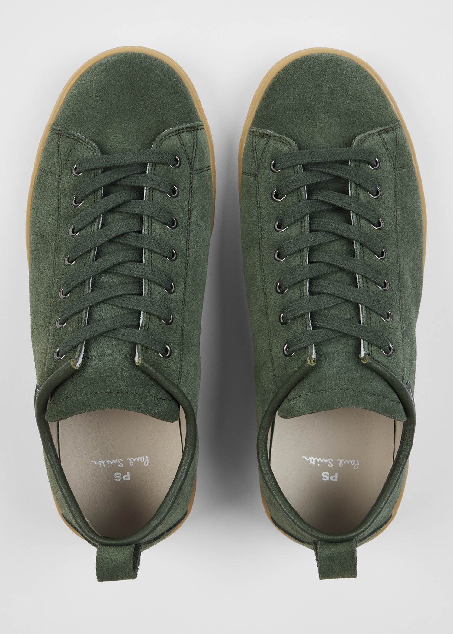 Khaki Green Suede 'Miyata' Trainers - 2