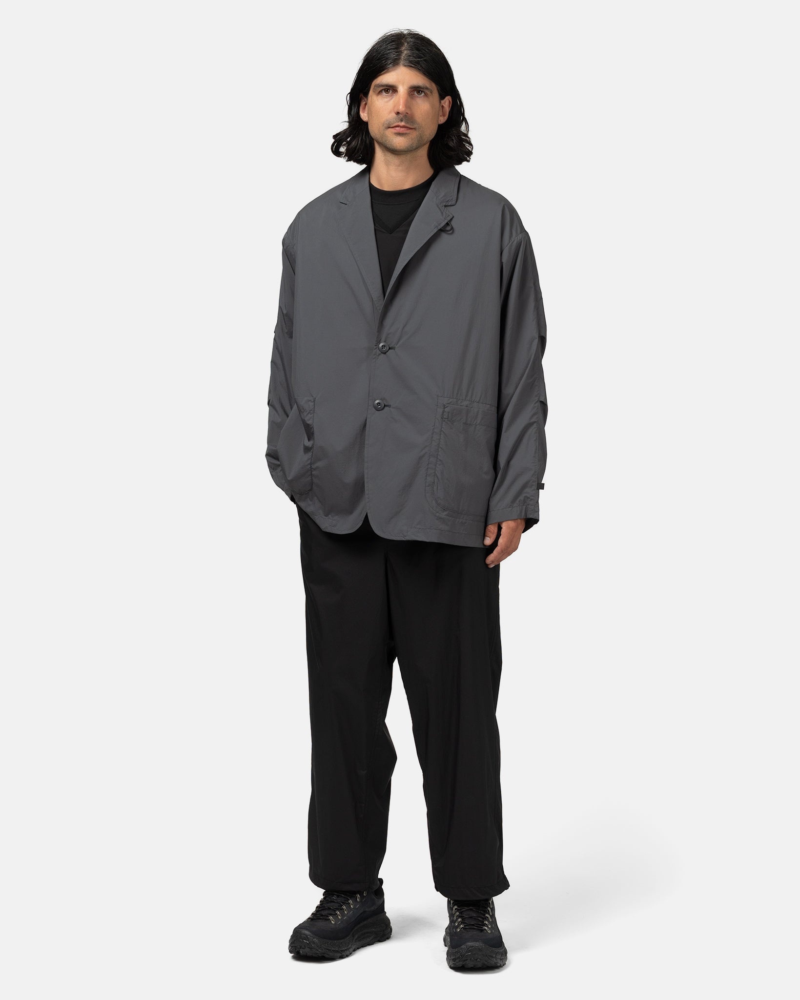 Tech Travel 2B Jacket Charcoal - 2