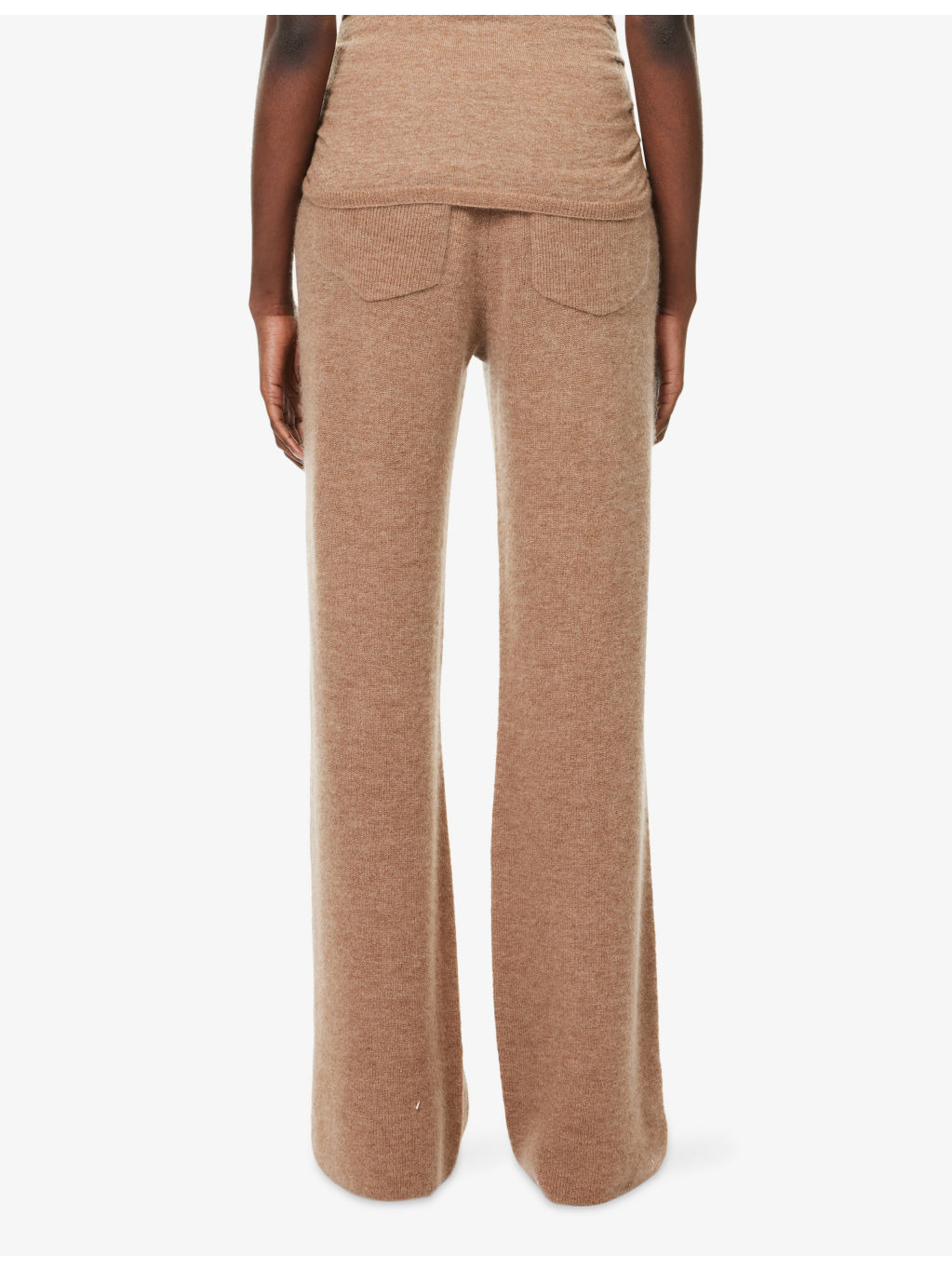 Drawstring Straight-Leg Wool, Cashmere And Silk Trousers - 4