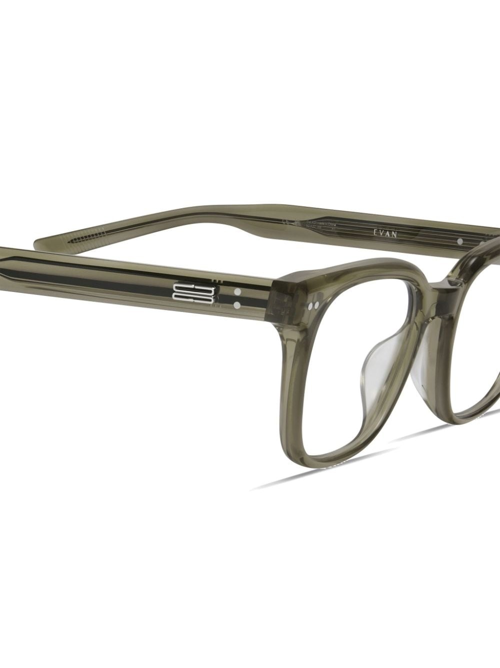 Evan KC1 square-frame glasses - 3