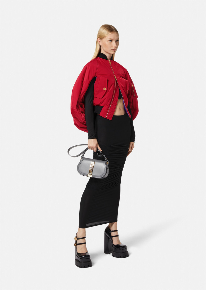VERSACE Cocoon Bomber Puffer Jacket outlook