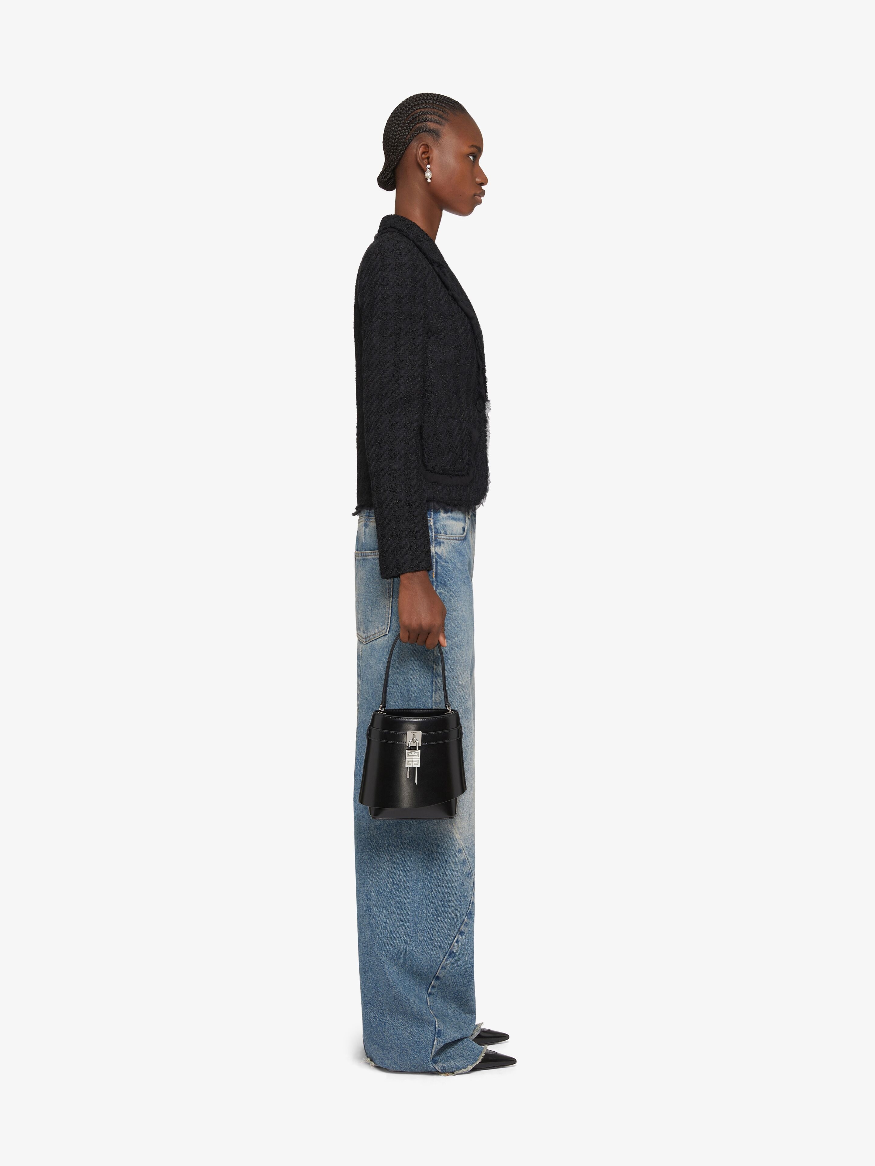 Givenchy OVERSIZED JEANS IN DENIM WITH STITCHING DETAILS