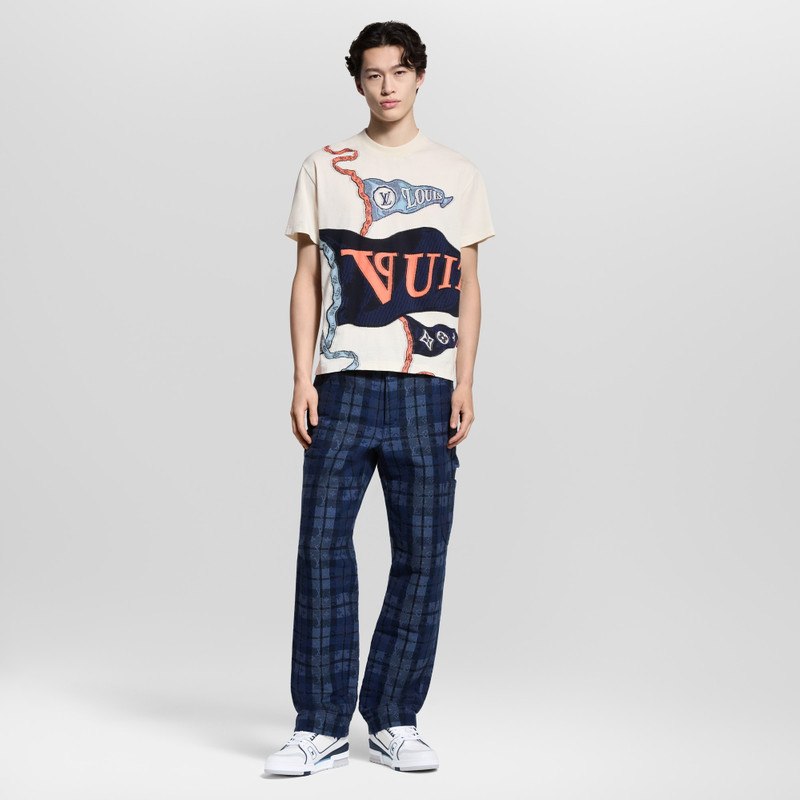 Louis Vuitton Intarsia Graphic T-Shirt outlook