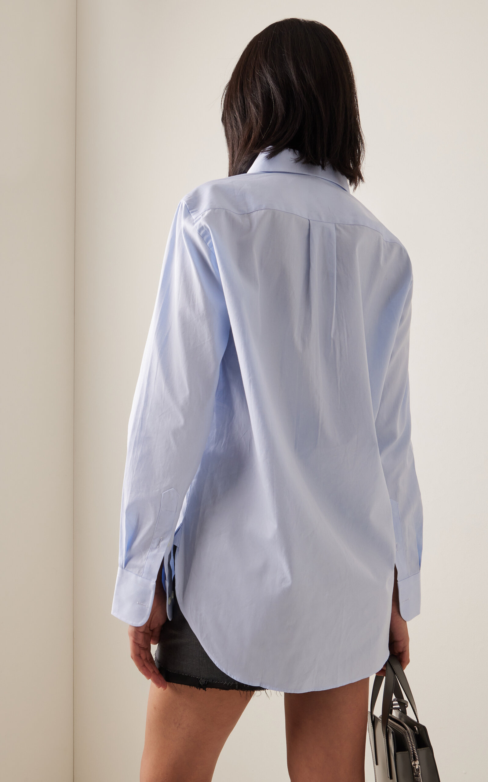 Classic Cotton Shirt light blue - 4