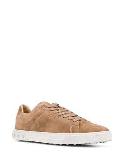 Tod's suede lace-up sneakers outlook