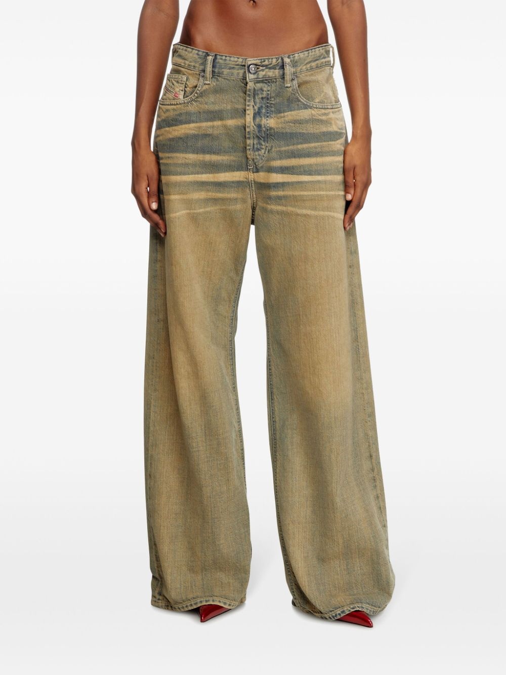 1996 D-Sire wide-legged jeans - 3