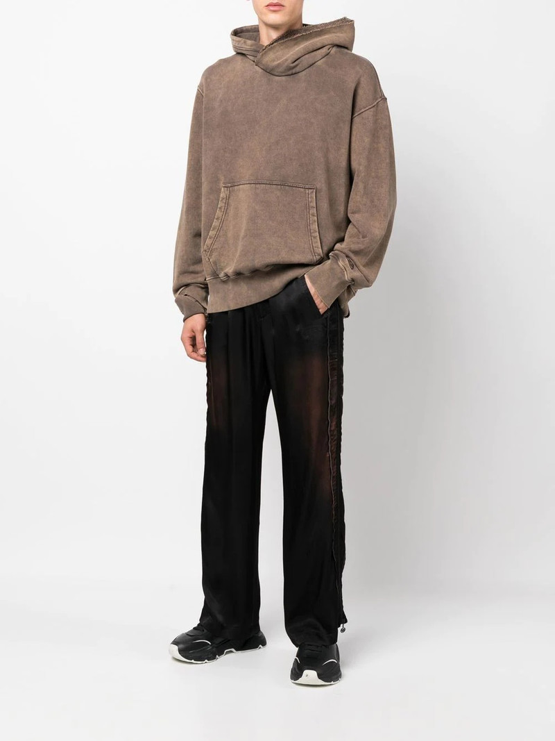 Diesel high-rise straight-leg trousers outlook