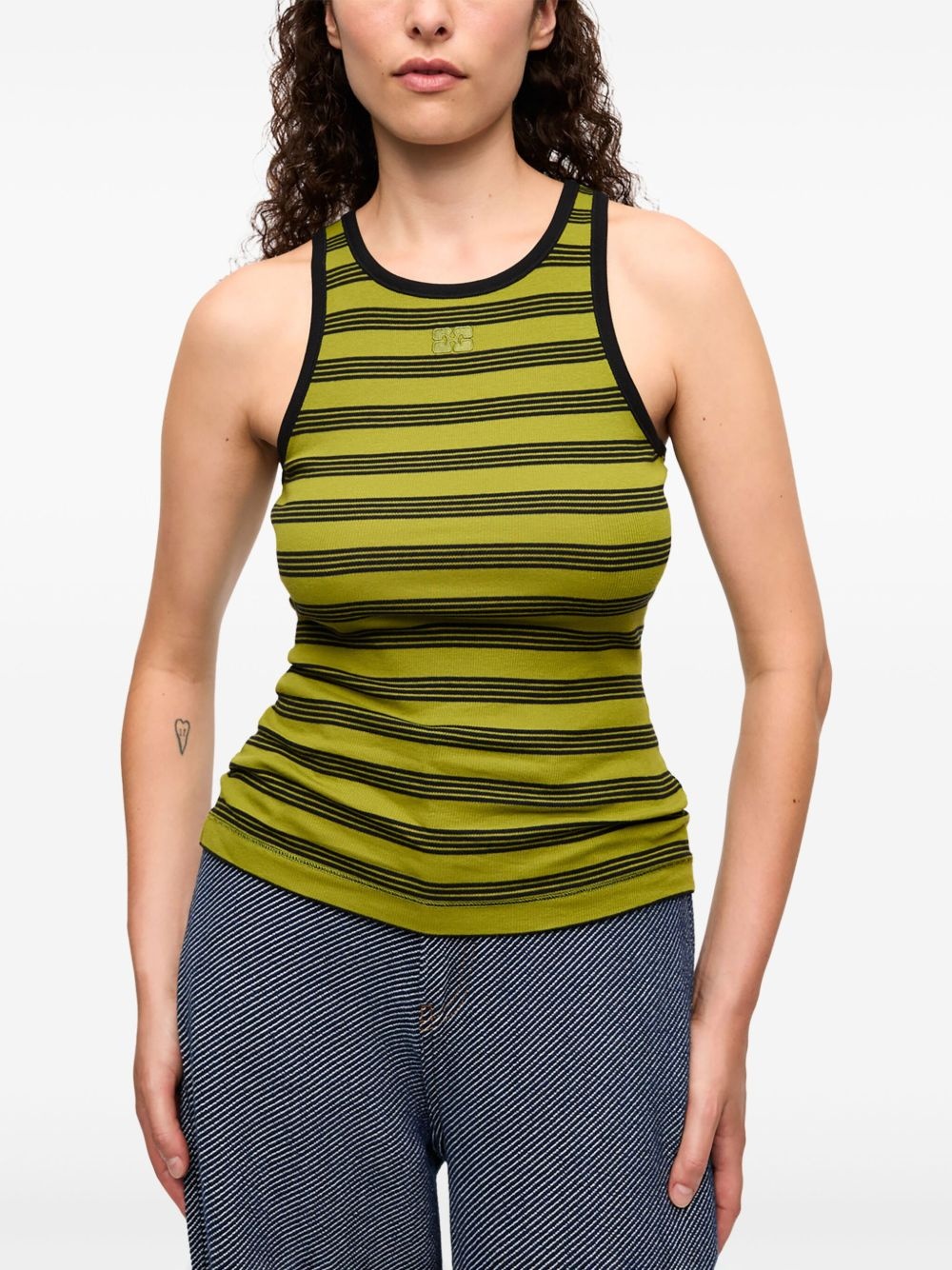 striped tank top - 2