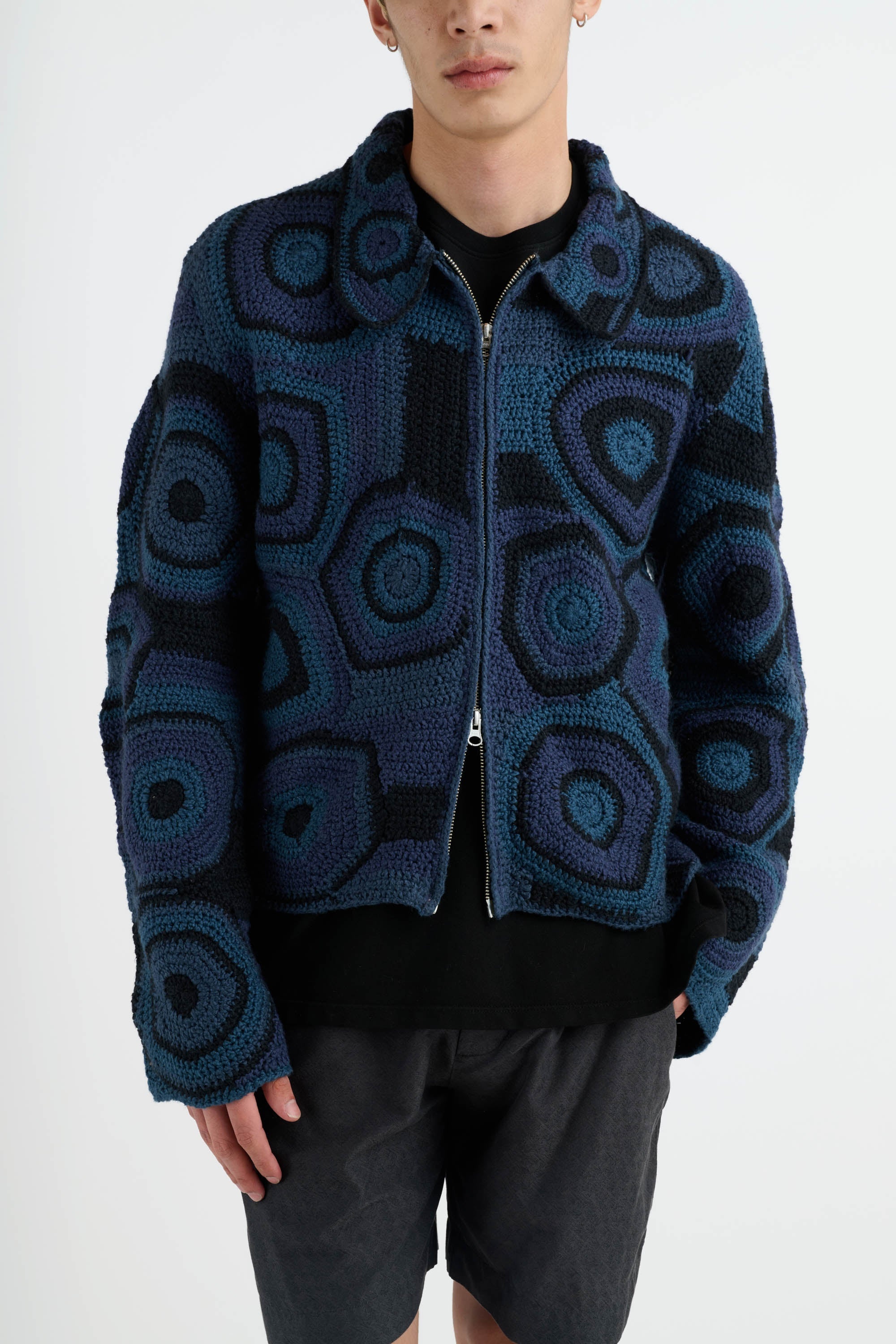 CROCHET STRATA JACKET - 3