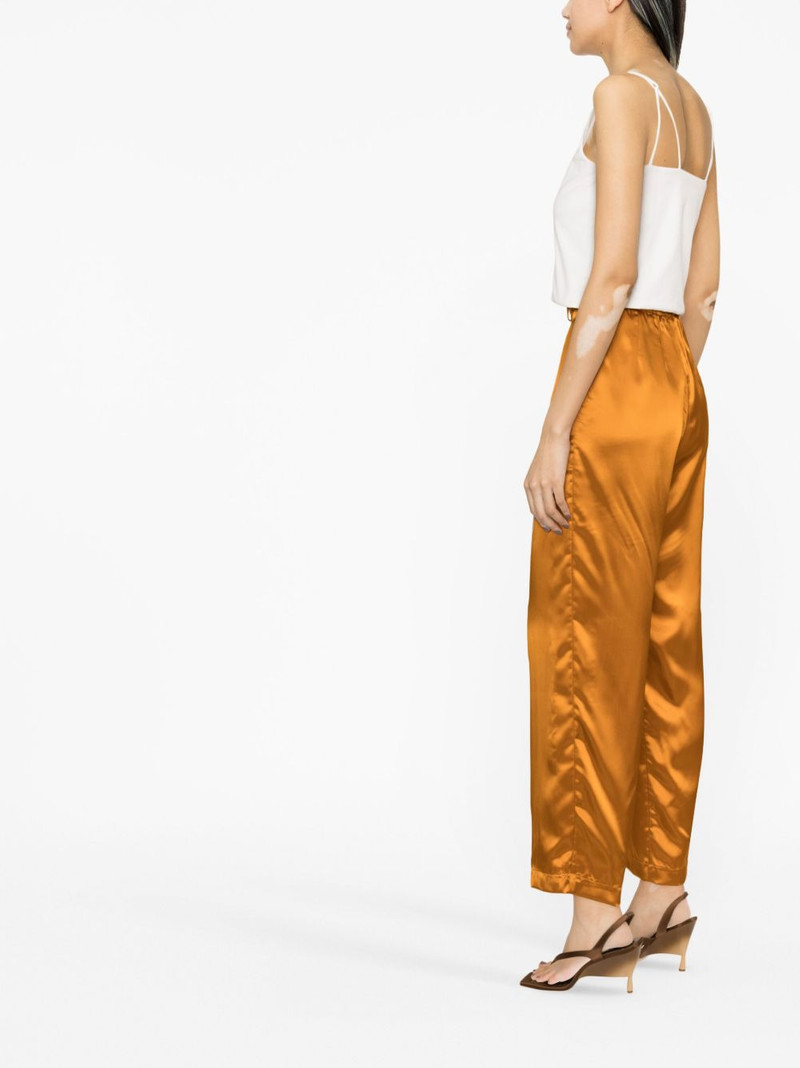 high-rise satin trousers 4