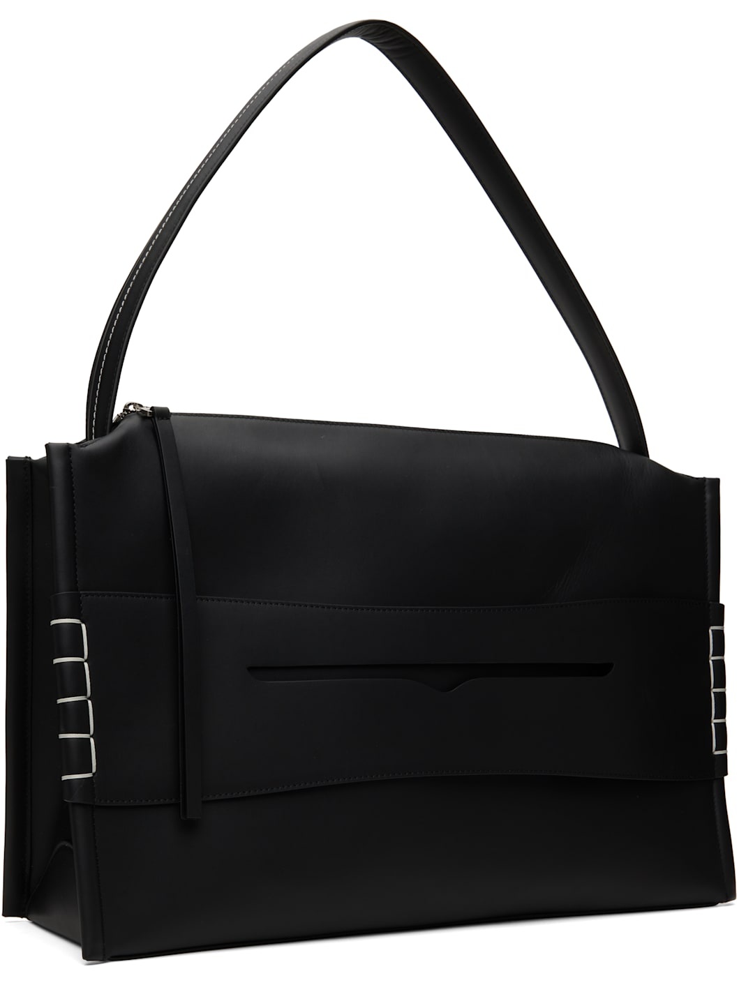 Black Large Loafer Bag - 2