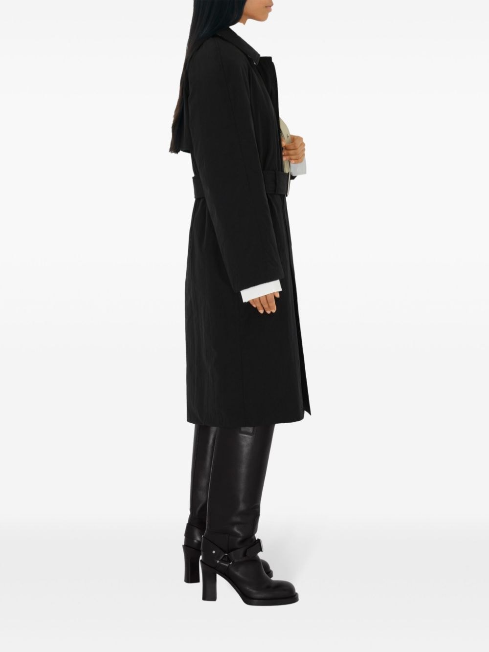long padded car coat - 3