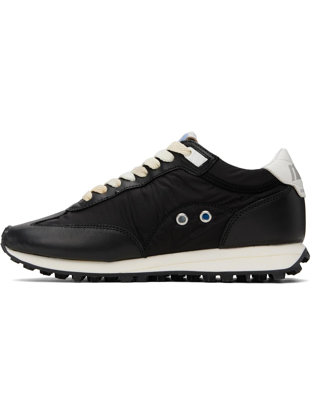 Black & White Marathon M77 Sneakers - 3