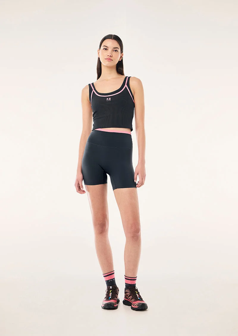 FORWARD TANK IN ASPHALT & PINK LEMONADE - 1
