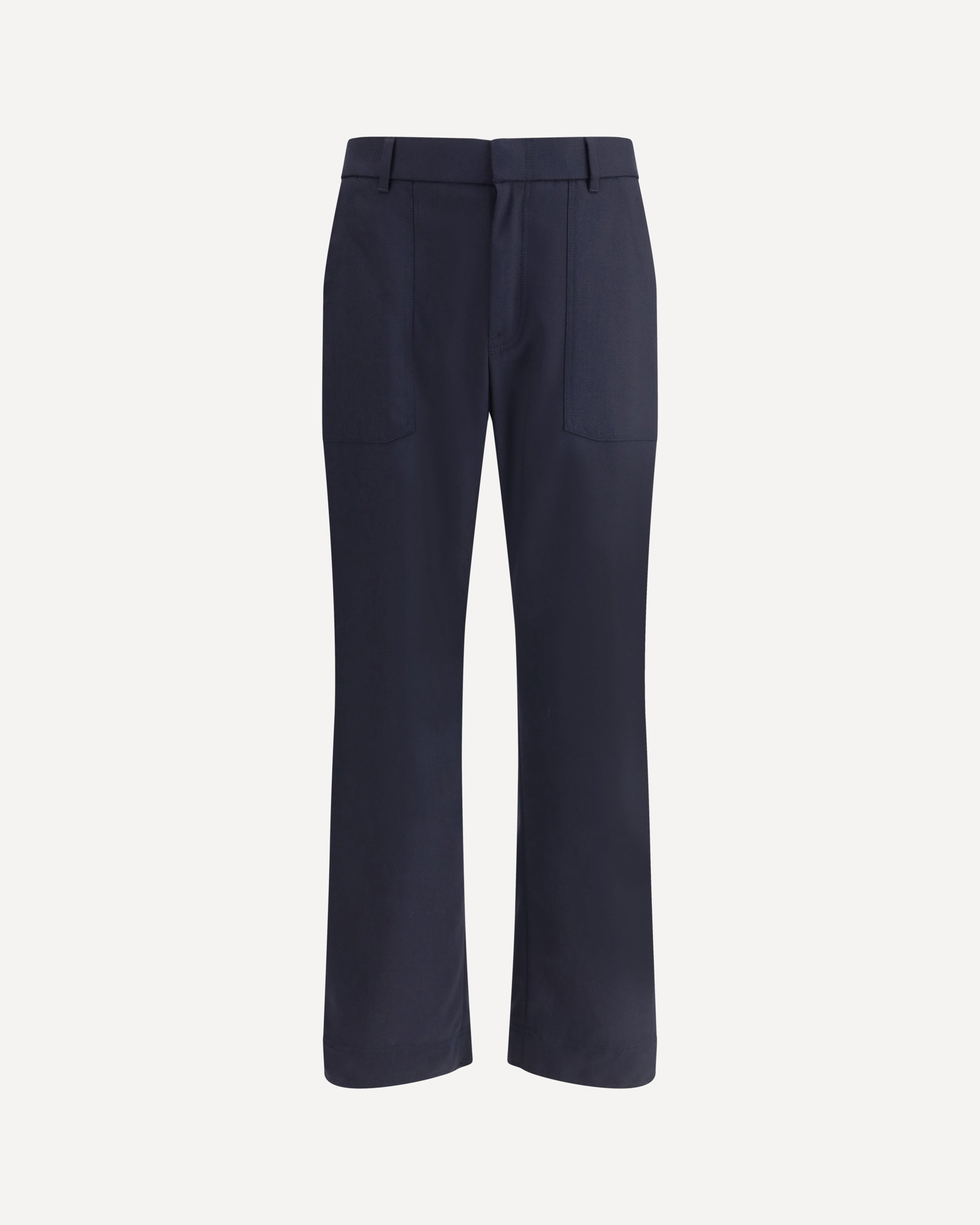 Wool straight Pants - 1