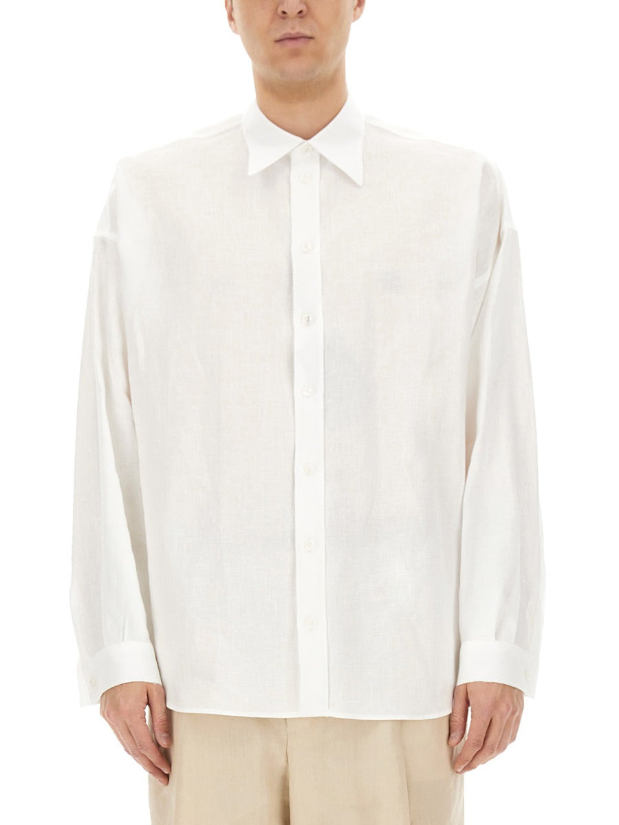 Dolce & Gabbana Men Linen Shirt - 1