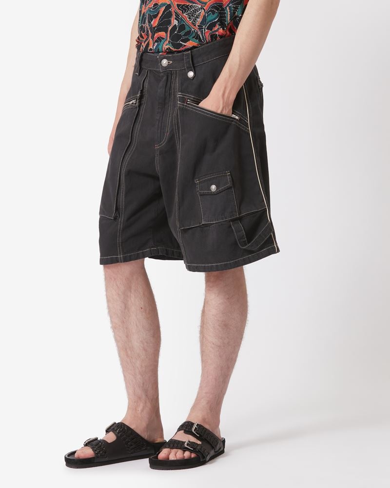 PEIO DENIM SHORTS - 4