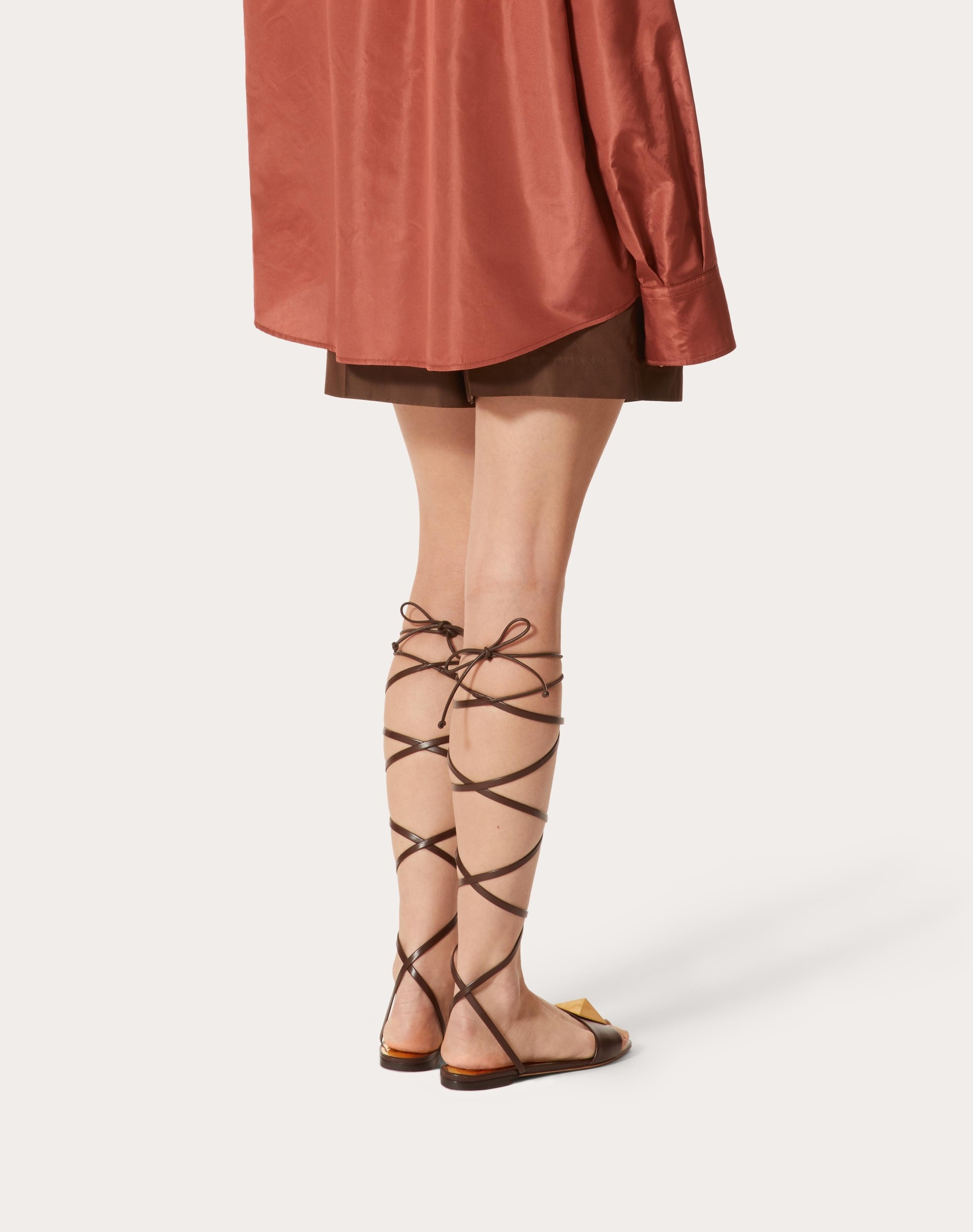 WASHED TAFFETA SHORTS - 4