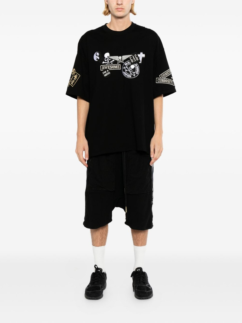 mastermind JAPAN logo-patch boxy T-shirt outlook