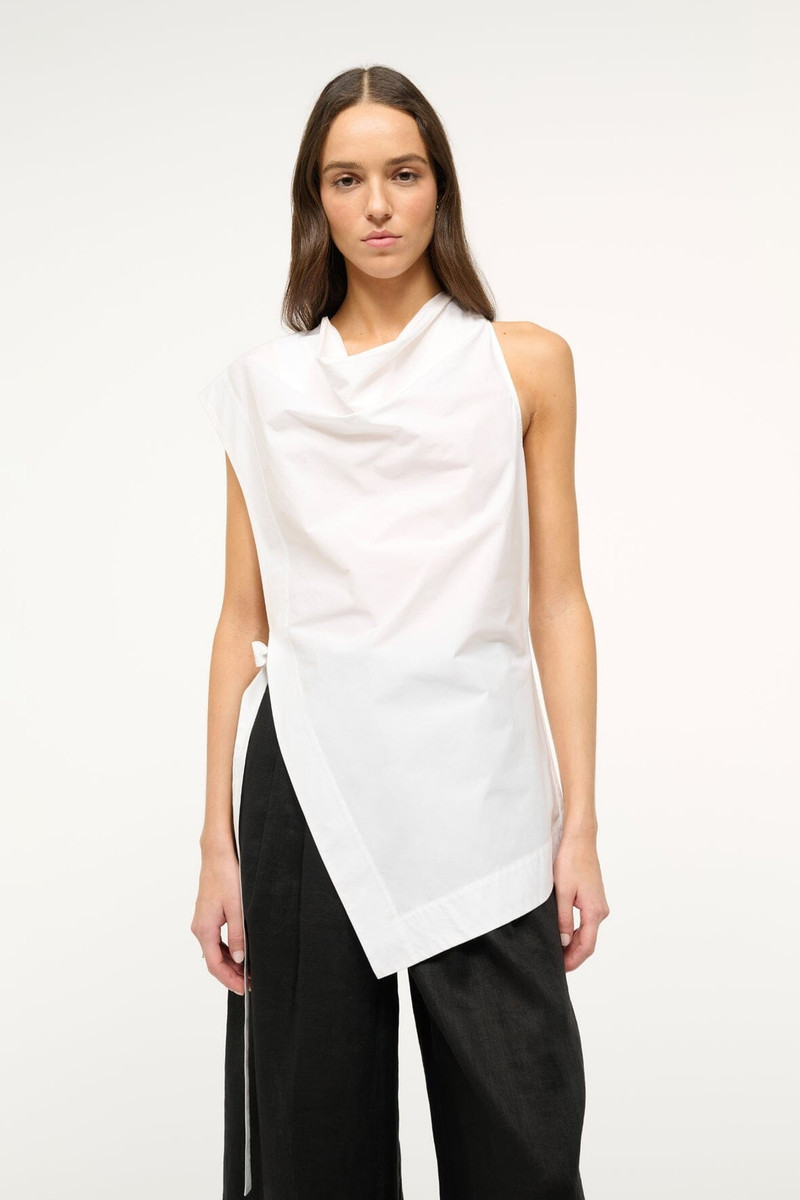 STAUD SAWYER TOP WHITE 4
