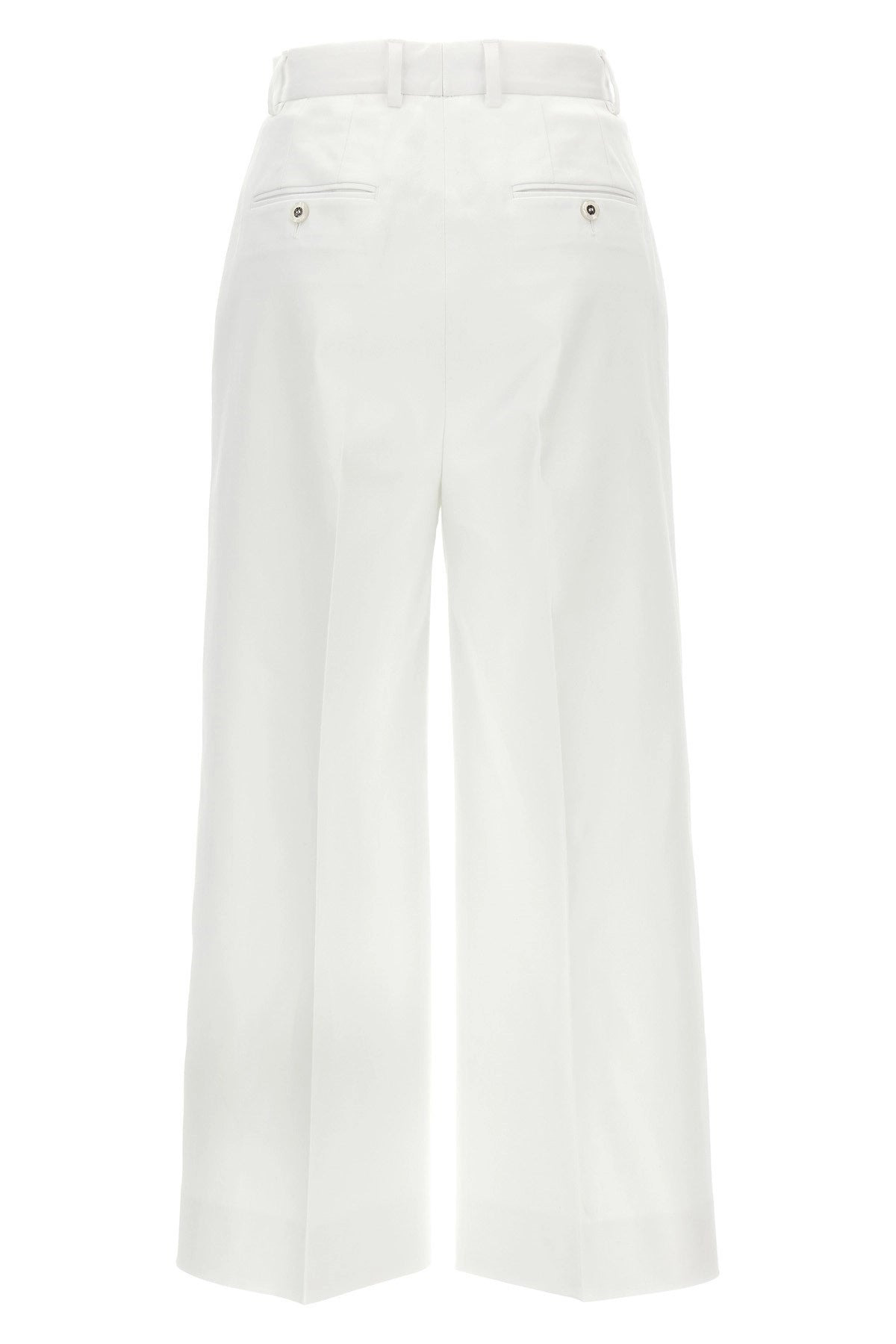 Dolce & Gabbana Women High Waist Cotton Pants - 2