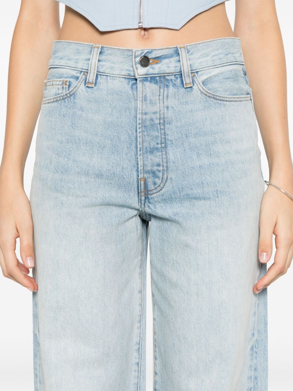 wide-leg jeans - 5