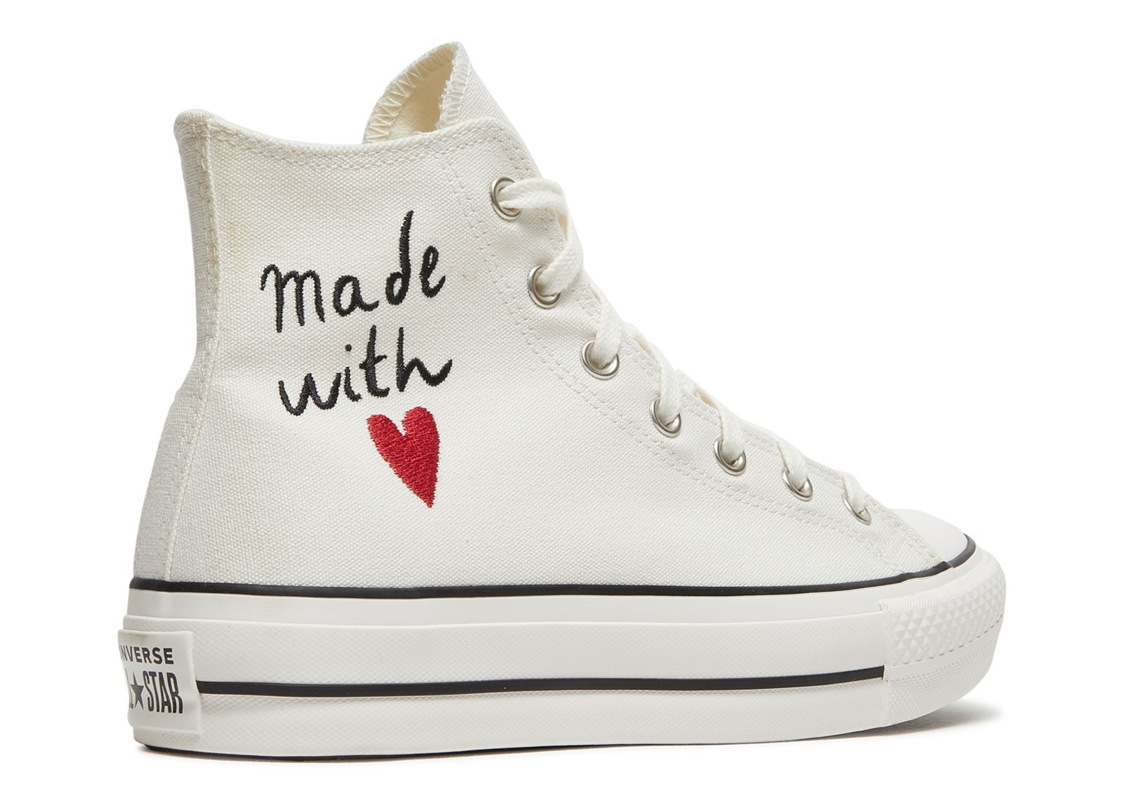 WMNS CHUCK TAYLOR ALL STAR LIFT HIGH 'VALENTINE'S DAY - VINTAGE WHITE' - 3