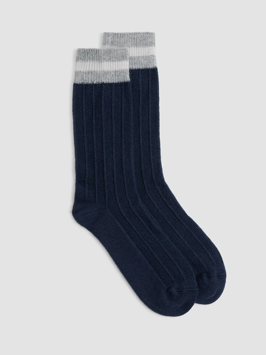 Recycled Nylon Blend Crew Sock - 1