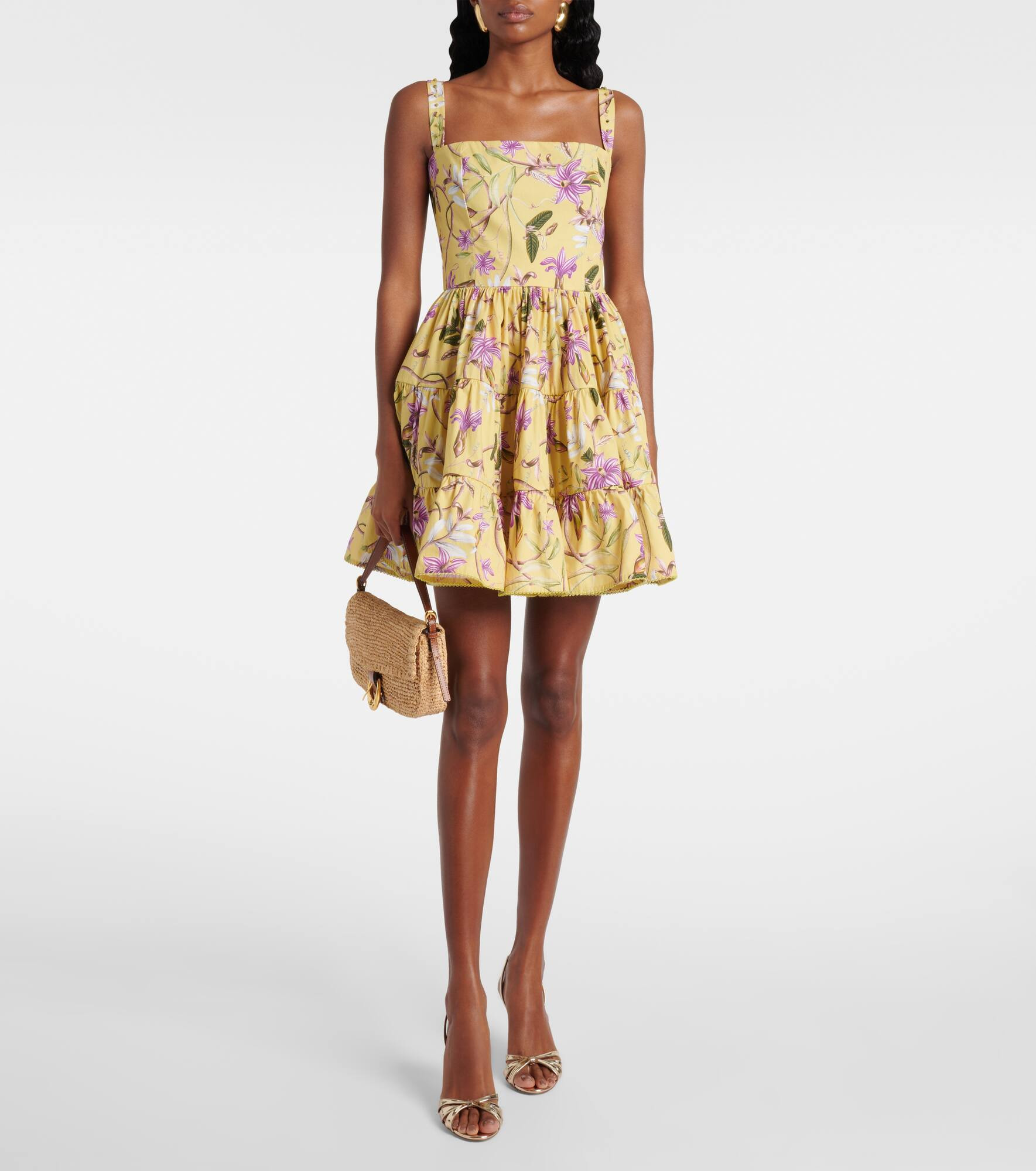 Lima printed cotton minidress - 2