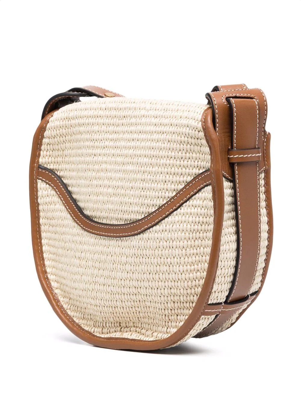 Botsy leather-trim crossbody bag - 4