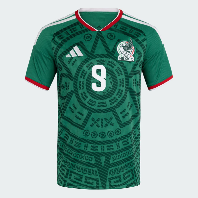 Mexico 26 Home Raul Jersey 1
