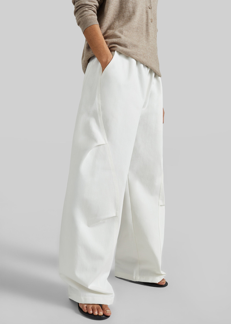 Tulsa Curved Pants - White 3