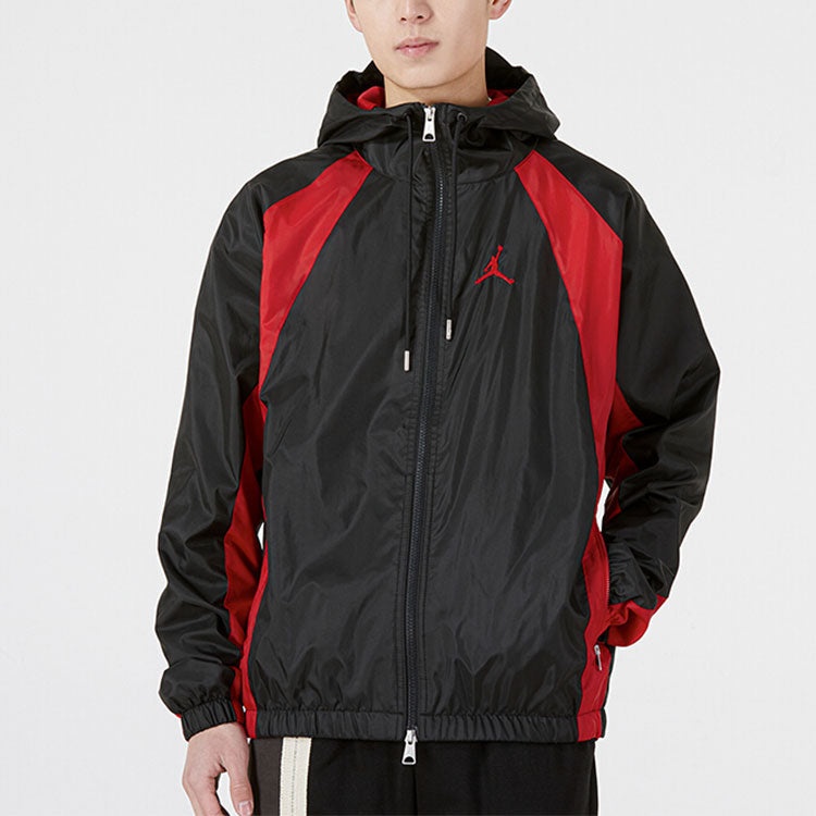 Air Jordan SS22 Woven Sports Hooded Jacket Black DJ9829-010 - 3