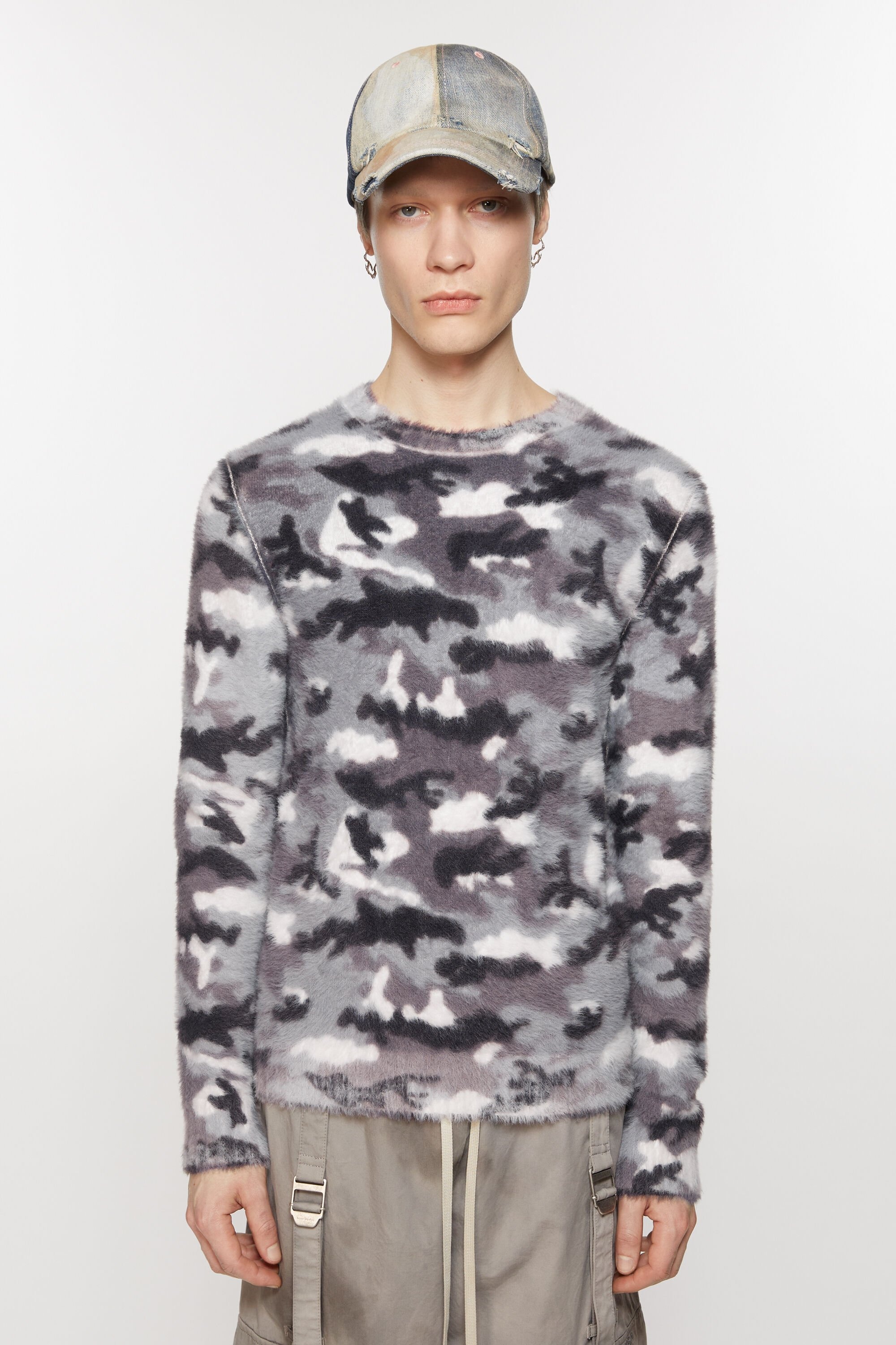 Printed jumper - Shark grey/multi - 2