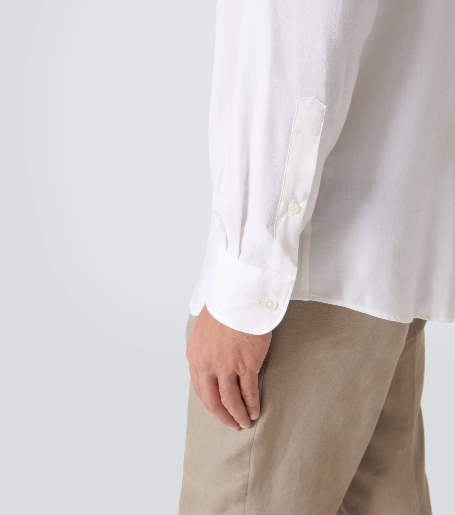 Cashco cotton and cashmere shirt - 5