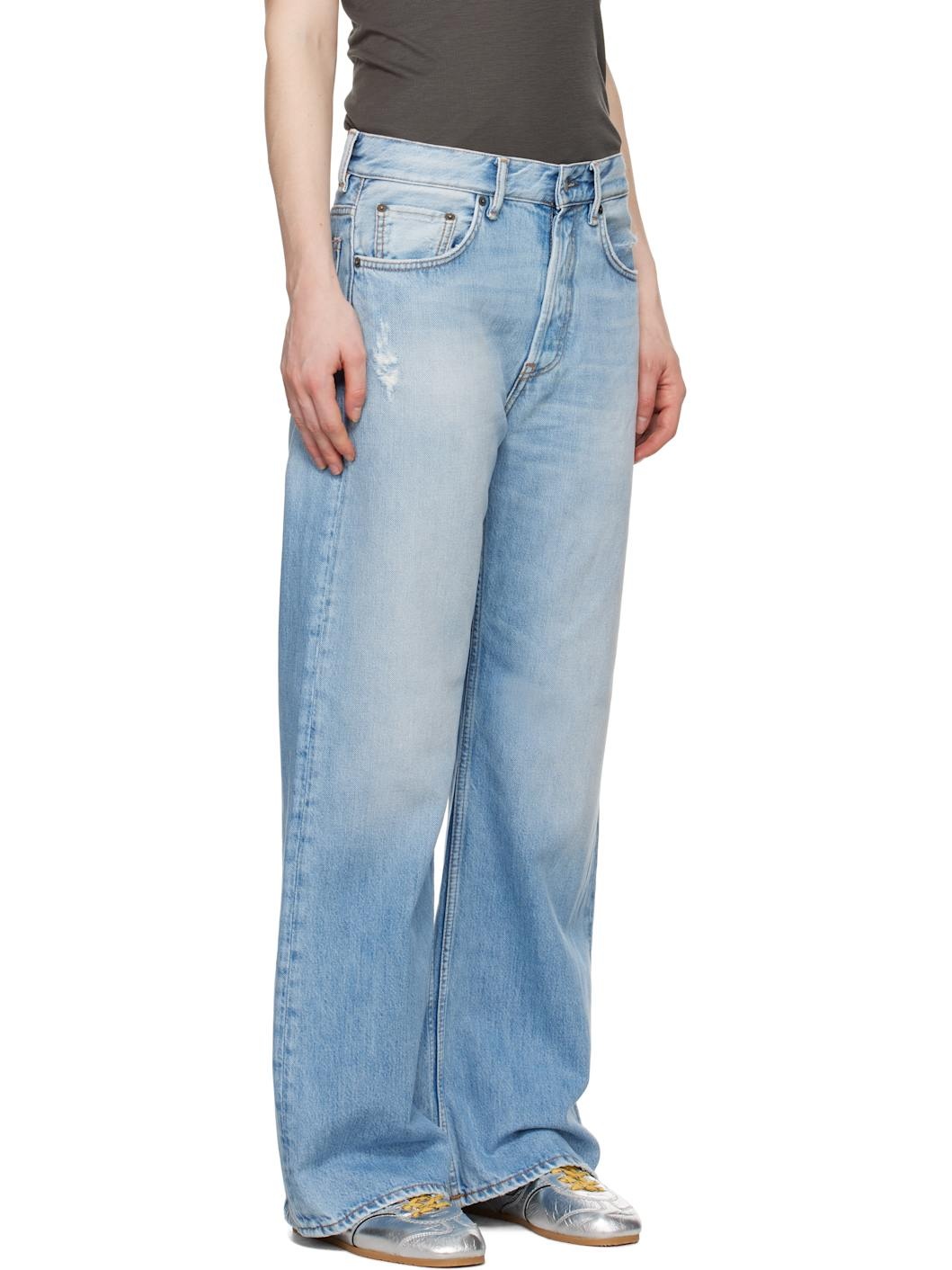 Blue Baggy Fit 1981F Jeans - 2