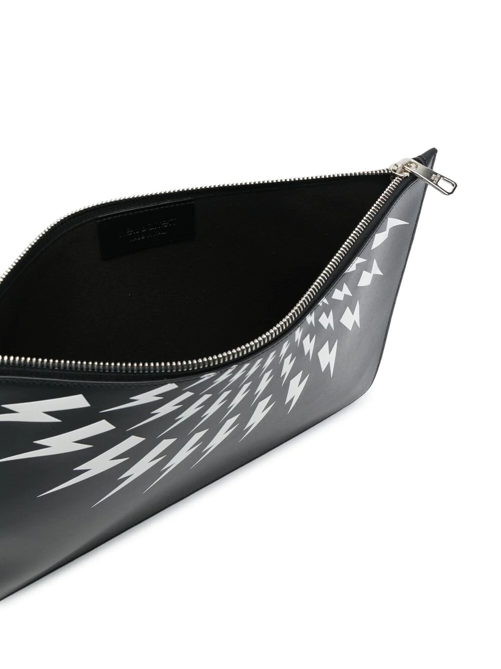 Thunderbolt print clutch bag - 5