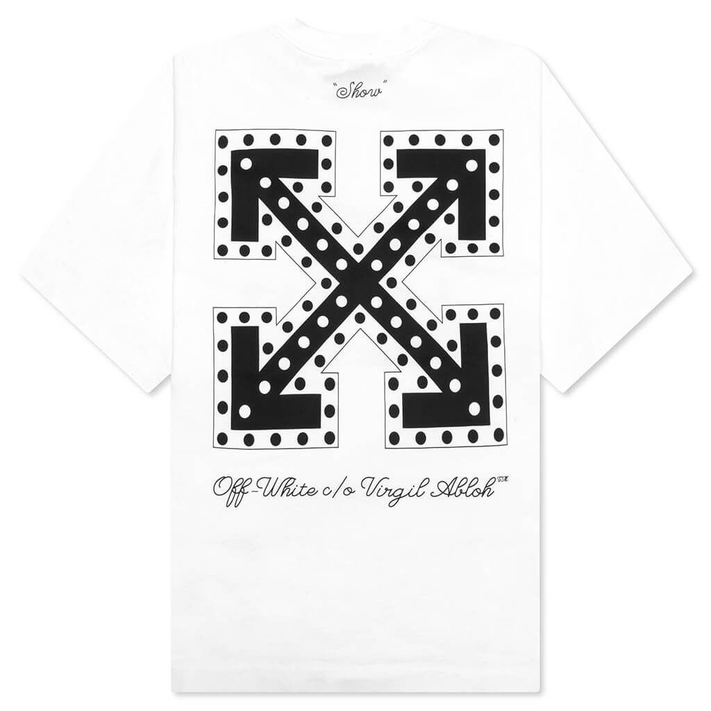 ARR ASK LEGAL SKATE S/S TEE - WHITE/BLACK - 2