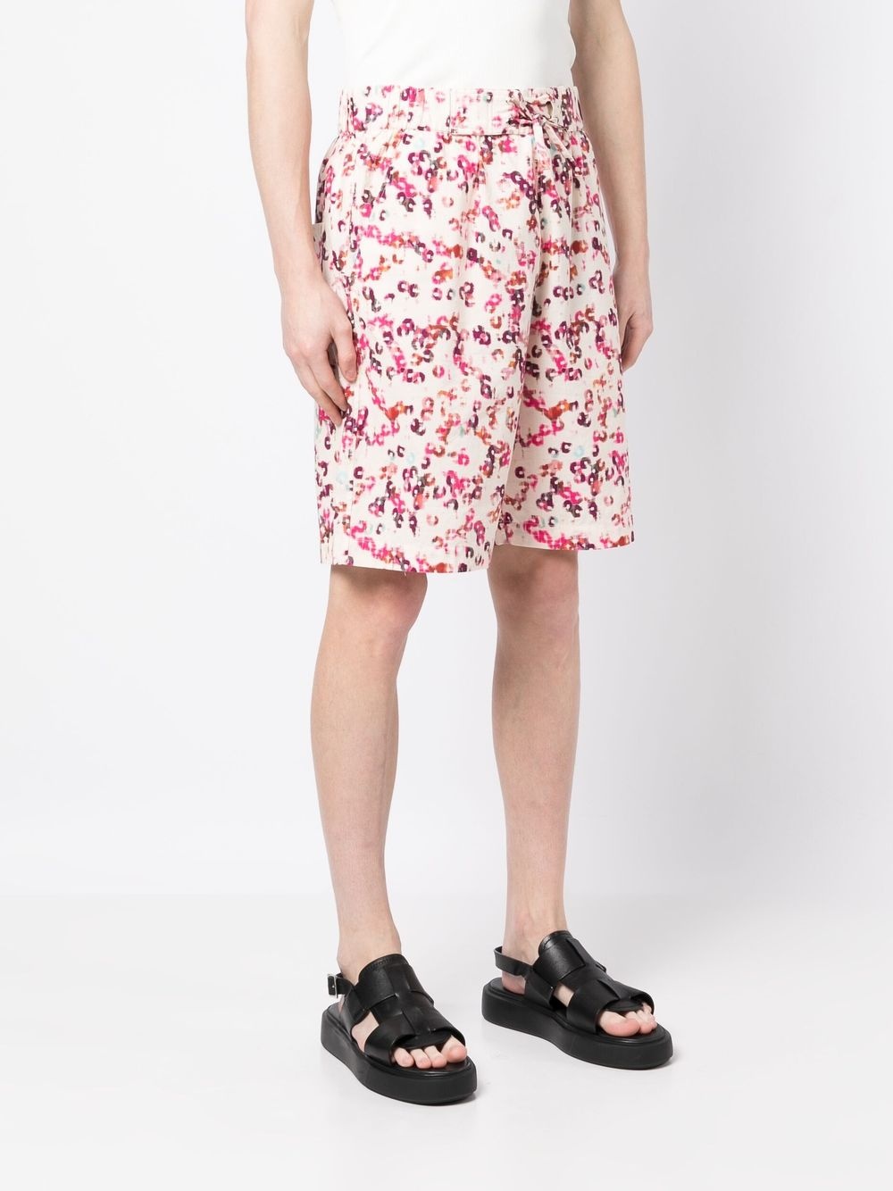 graphic-print shorts - 3