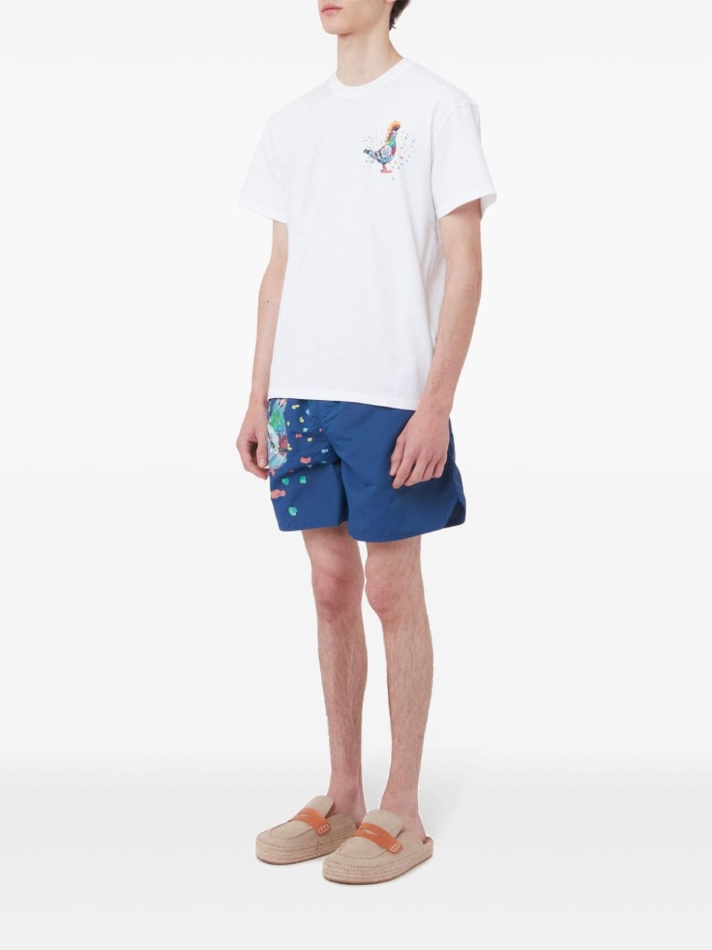 Pigeon organic-cotton T-shirt - 2
