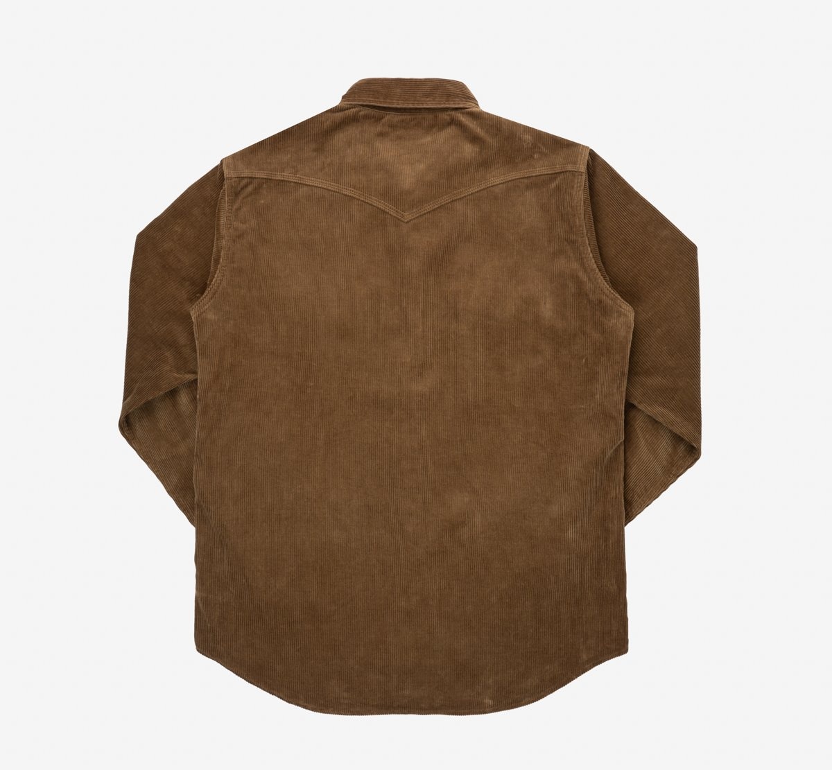 IHSH-398-CAM 11oz Corduroy Western Shirt - Camel - 4
