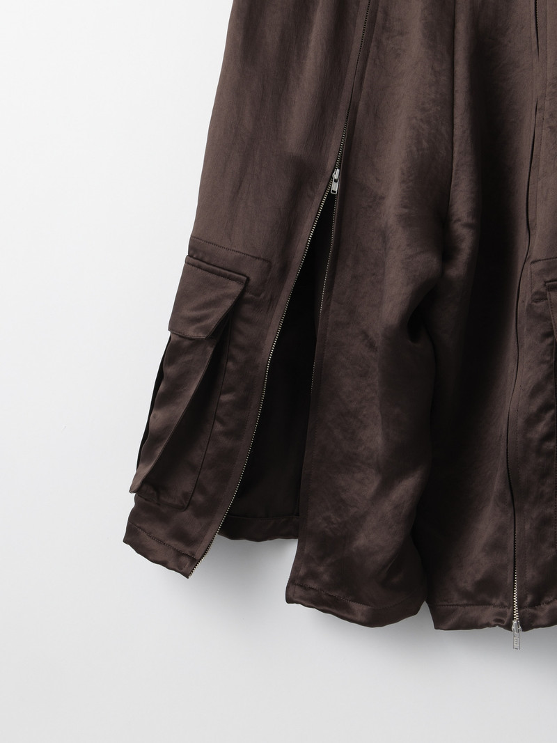 SATIN CARGO SHORTS 3