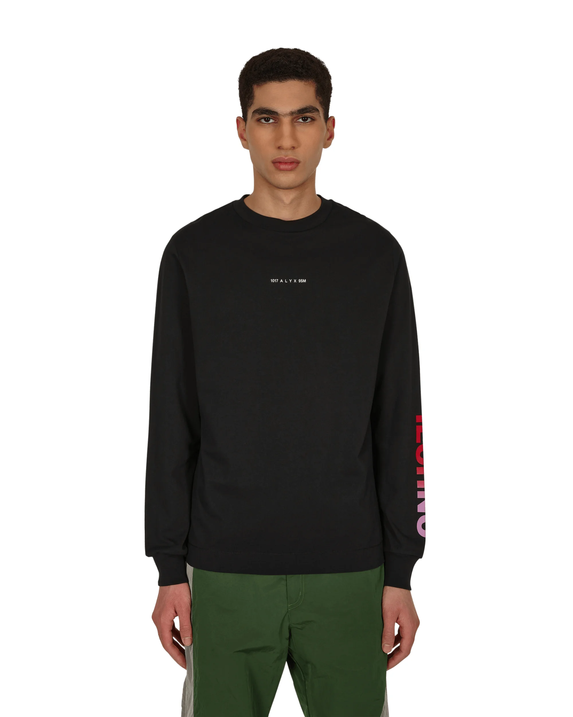 Techno Longsleeve T-Shirt Black - 1