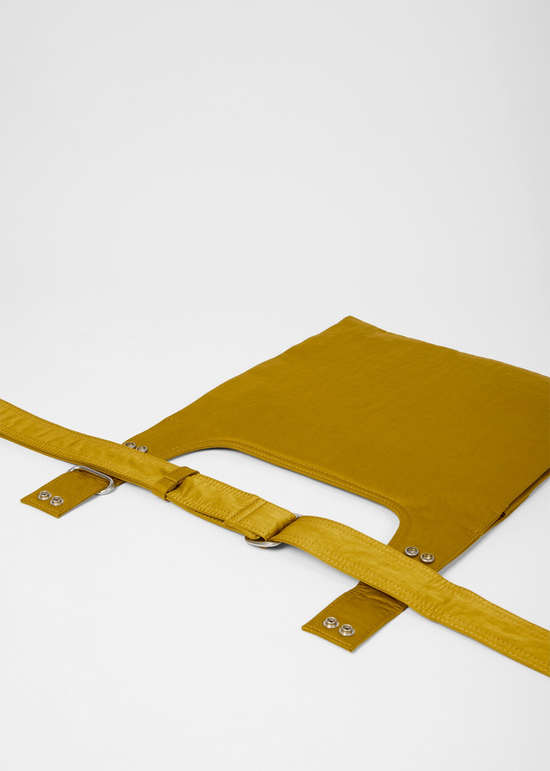 Mustard Cross-Body Satchel Bag 6