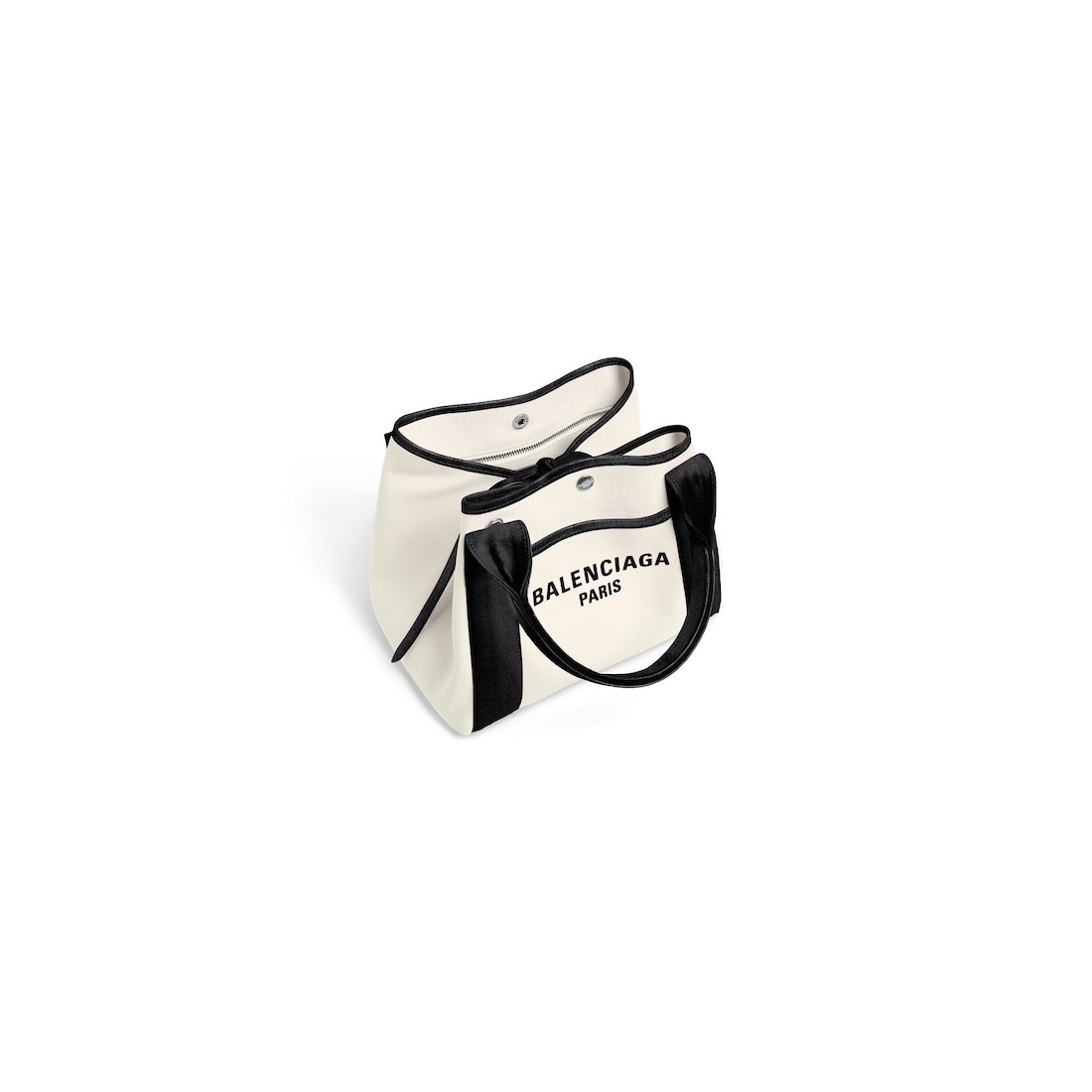 Women's Biarritz Small Tote Bag  in Beige/black - 5