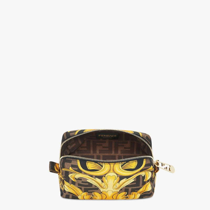 Fendace Multicolor nylon  toiletry case 3