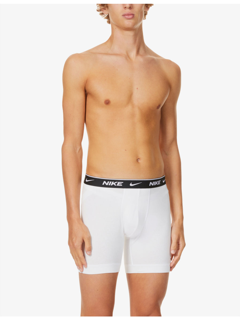 Pack of three Everyday stretch-cotton jersey boxers - 3
