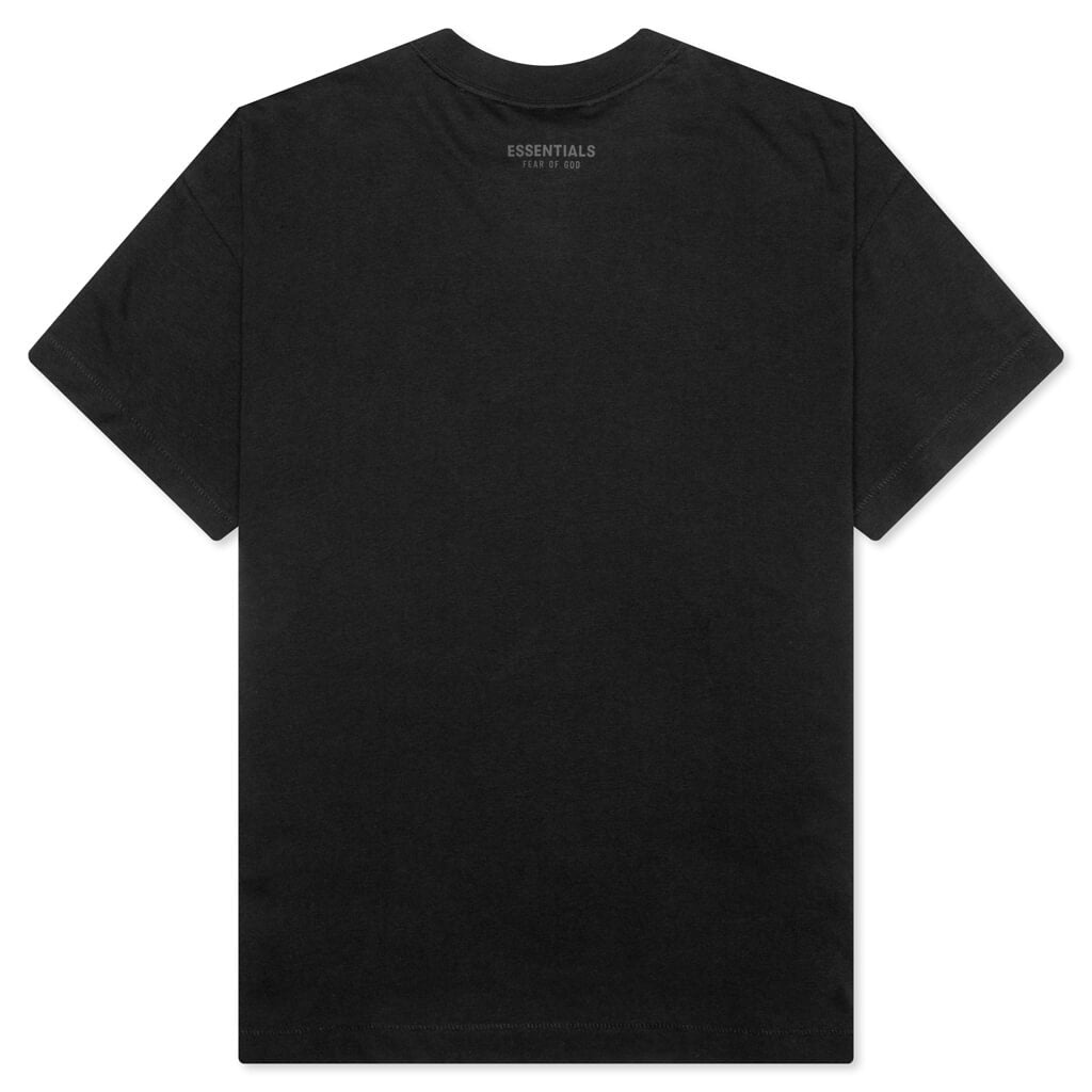 ESSENTIALS TEE - BLACK - 2